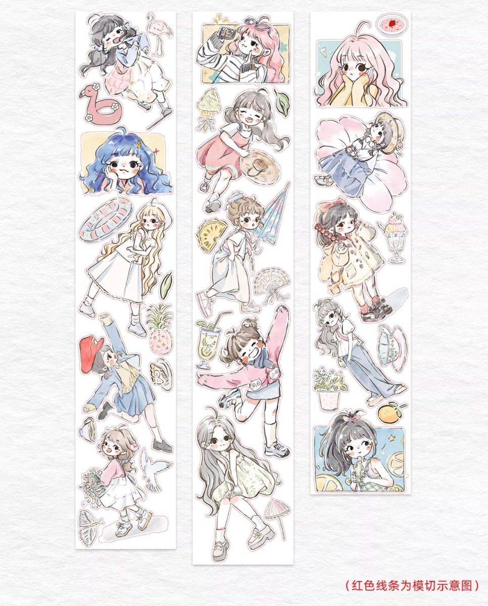 画像1: 【WT】小小芸術家-PET（ダイカット） (1)