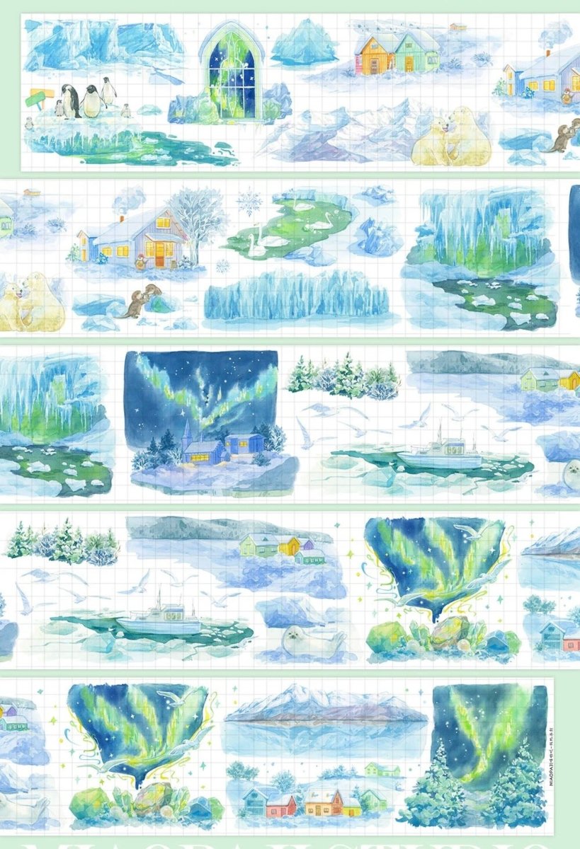 画像1: 【miaopaji】極地冰封-PET貝殻光 (1)