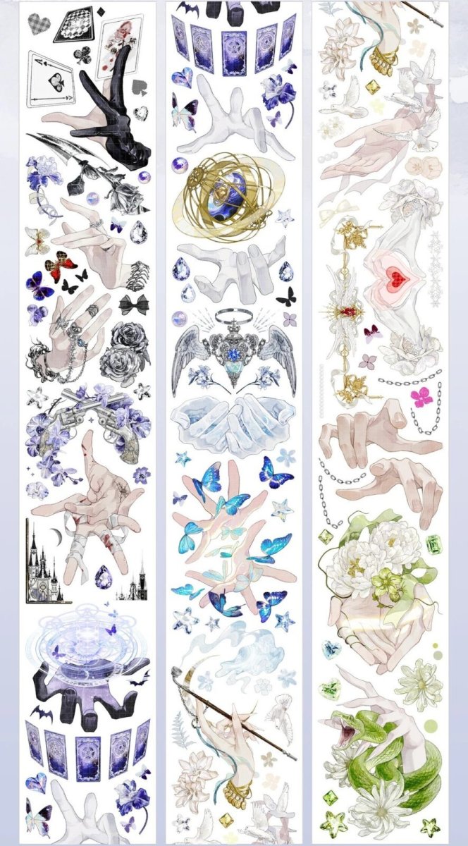 画像1: 【studio6】愛不釈手2-PET閃砂（ダイカット） (1)