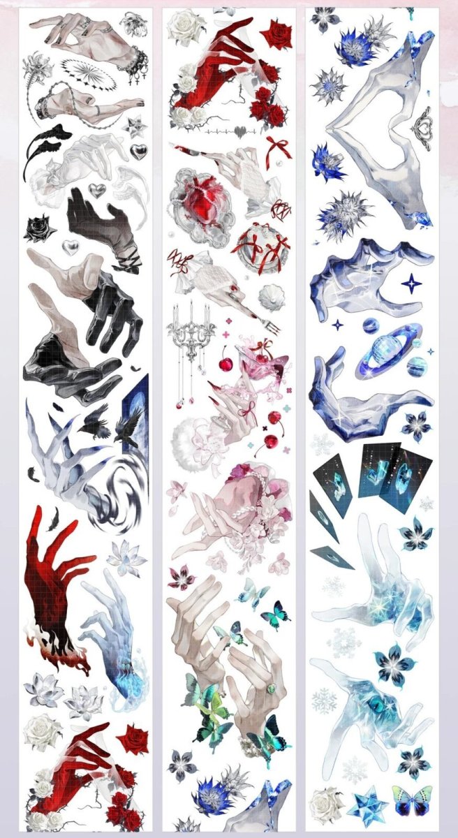 画像1: 【studio6】愛不釈手3-PET閃砂（ダイカット） (1)