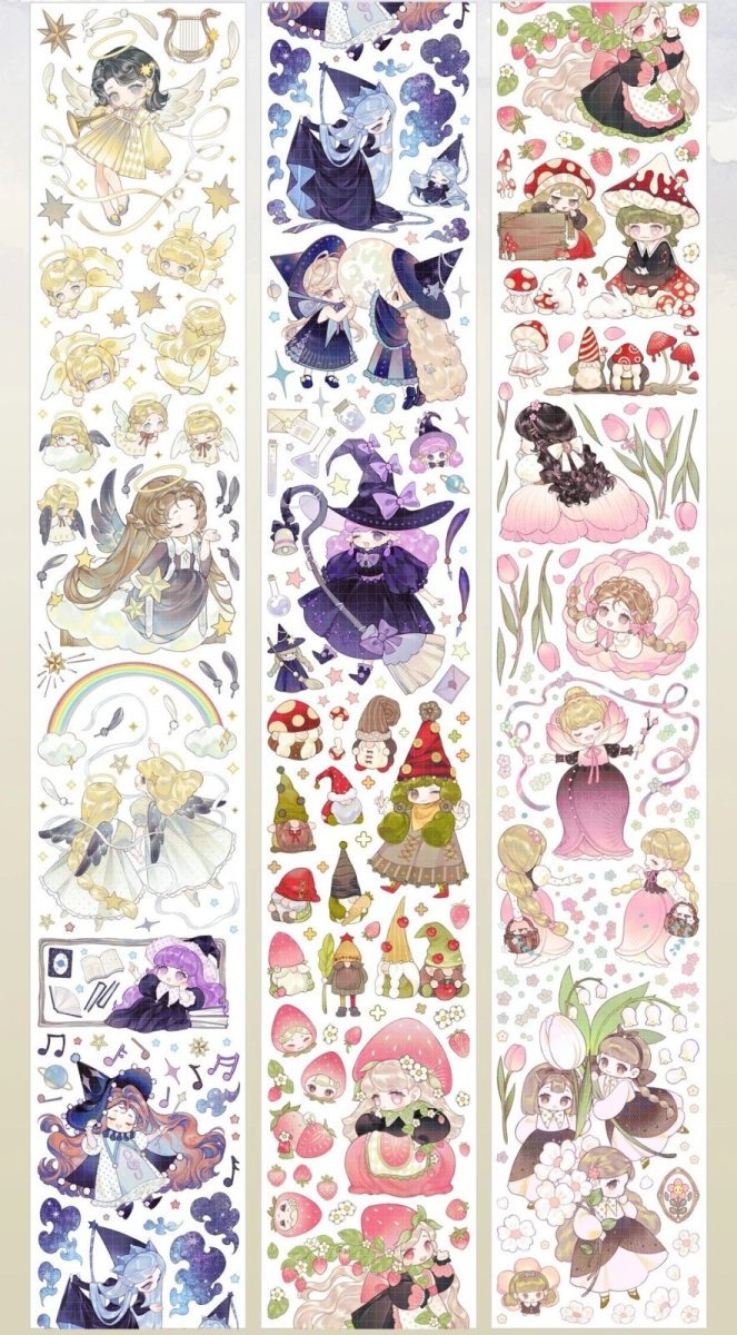 画像1: 【studio6】萌粒粒-合成紙（ダイカット） (1)