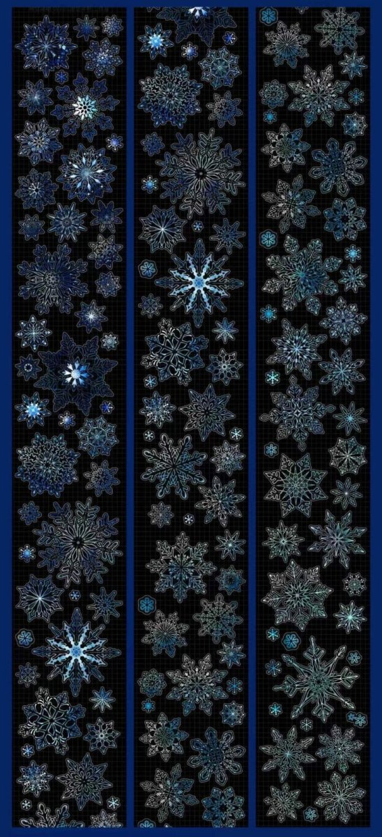 画像1: 【Wines】寒雪翩翩-PET貝殻光（ダイカット） (1)