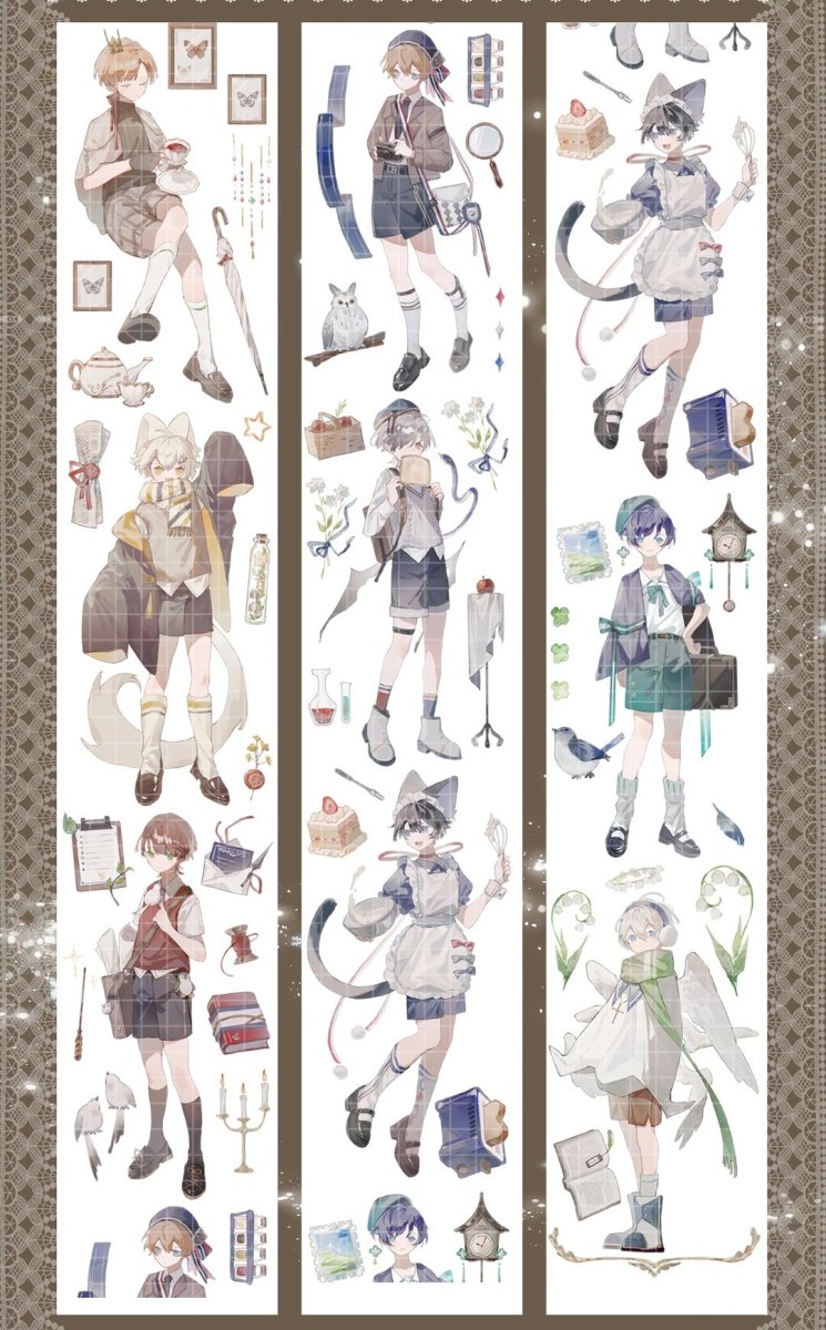 画像1: 【巫女sama】少年夢想家-PET貝殻光 (1)