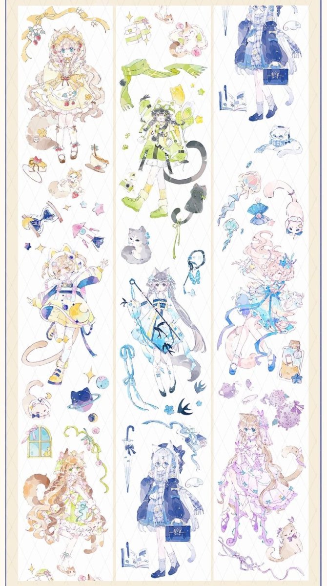 画像1: 【百嵐】蜂鳥-PET貝殻光 (1)