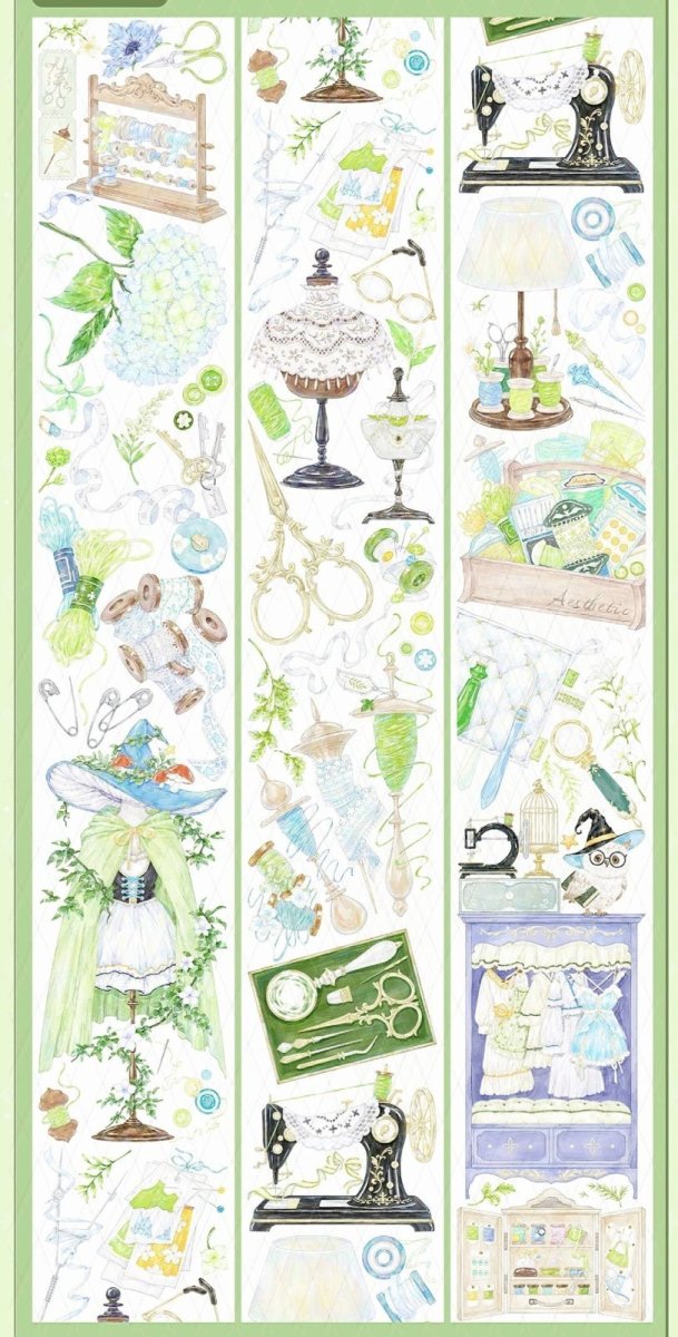 画像1: 【百嵐】暖雨-PET貝殻光 (1)