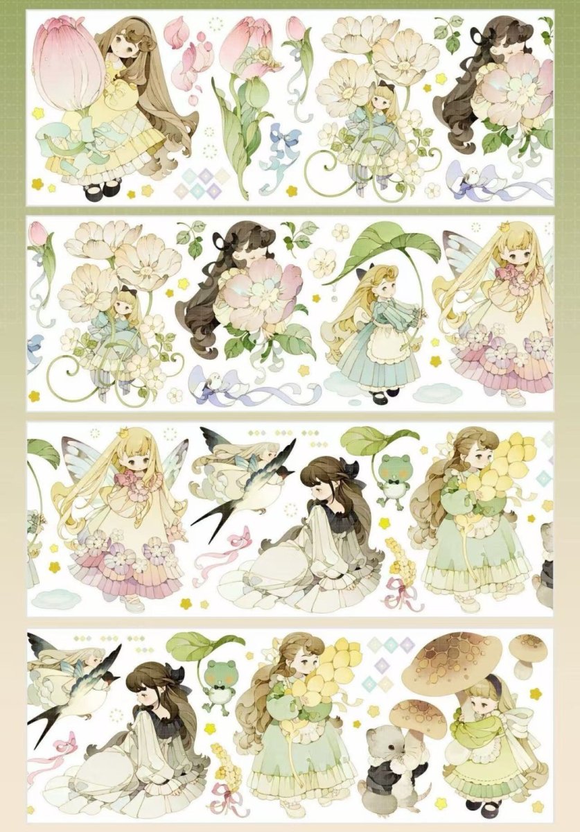 画像1: 【野葵】拇指姑娘-PET貝殻光 (1)