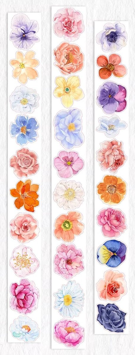 画像1: 【WT】花嶼-PET（ダイカット） (1)