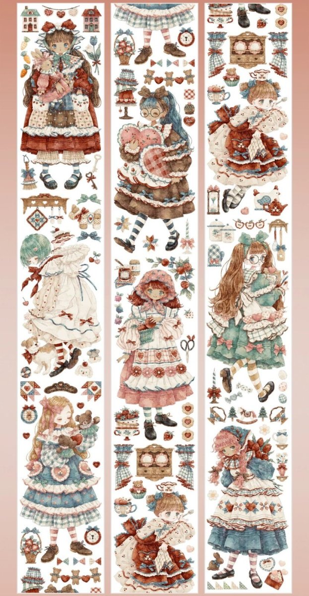 画像1: 【shine】拼布娃娃-PET貝殻光 (1)