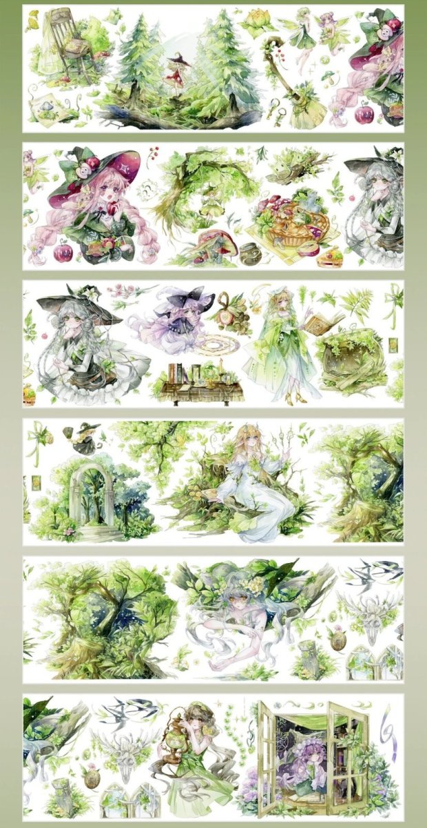 画像1: 【shine】秘林女巫-PET貝殻光 (1)