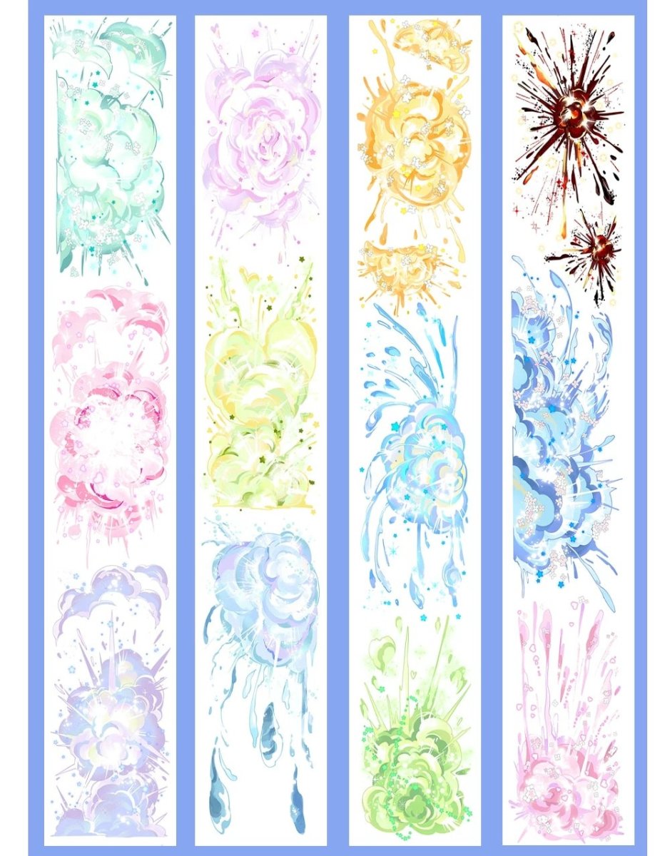 画像1: 【bty】Boom甜度爆表-6cm-PET貝殻光 (1)