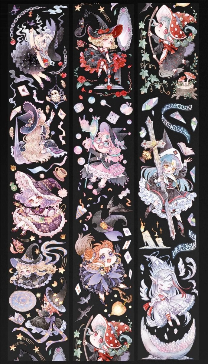画像1: 【703】703的魔女們-PET貝殻光 (1)