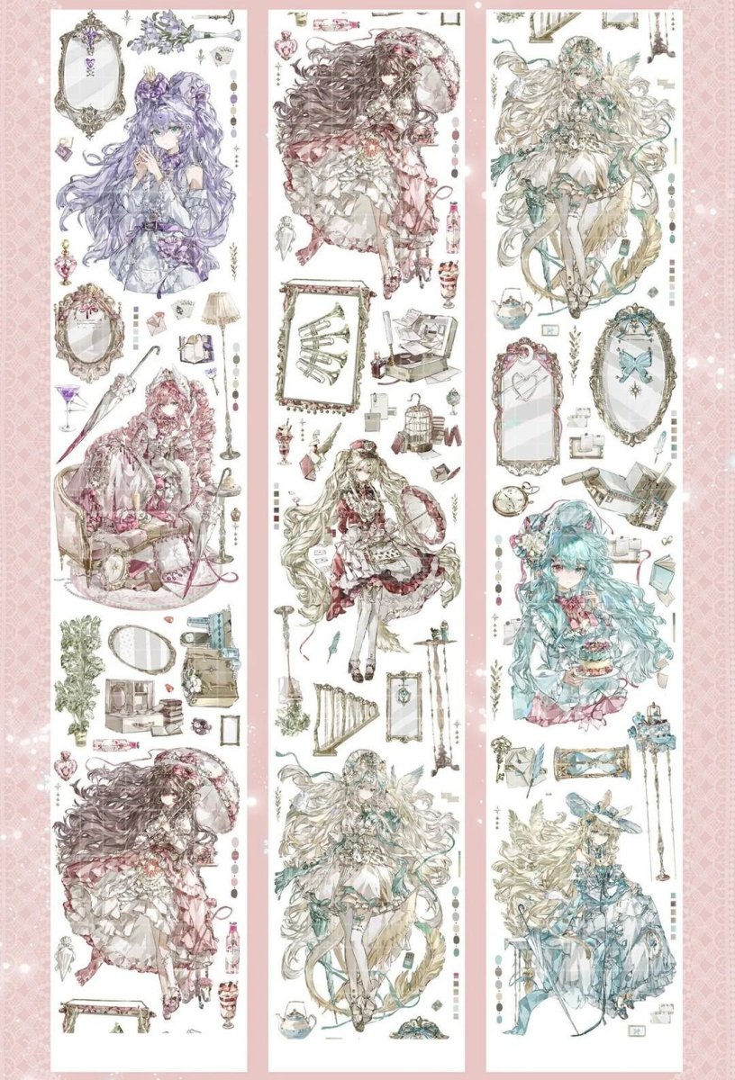 画像1: 【巫女sama】閑庭私語6.5cm-PET貝殻光 (1)