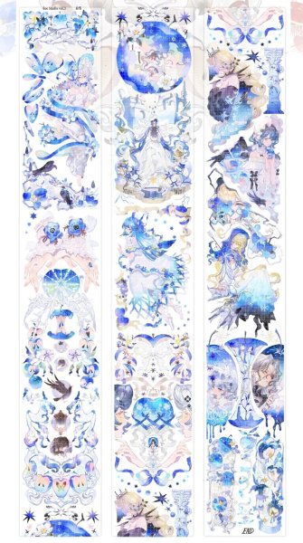QYマステ6月新作◇香雪蘭 6cm×5M 贝壳光 QYマステ6月新作◇香雪蘭 6cm
