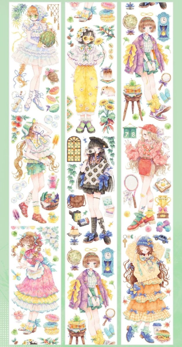 画像1: 【shine】半夏半涼 -PET貝殻光 (1)