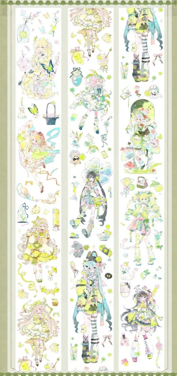 画像1: 【百嵐】春日宴-PET貝殻光 (1)