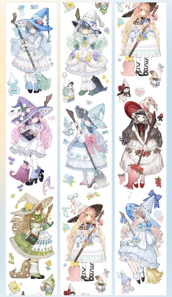 画像1: 【shine】魔女見習日記 -PET貝殻光 (1)