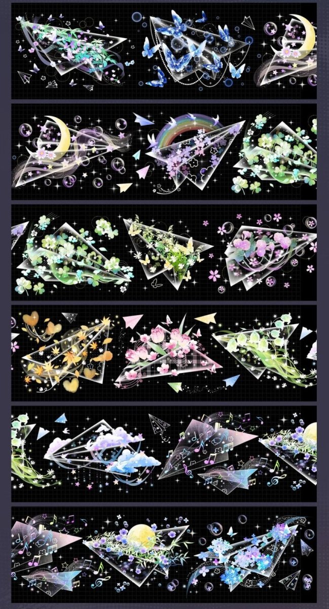画像1: 【Wines】紙鳶漫遊 -PET貝殻光 (1)