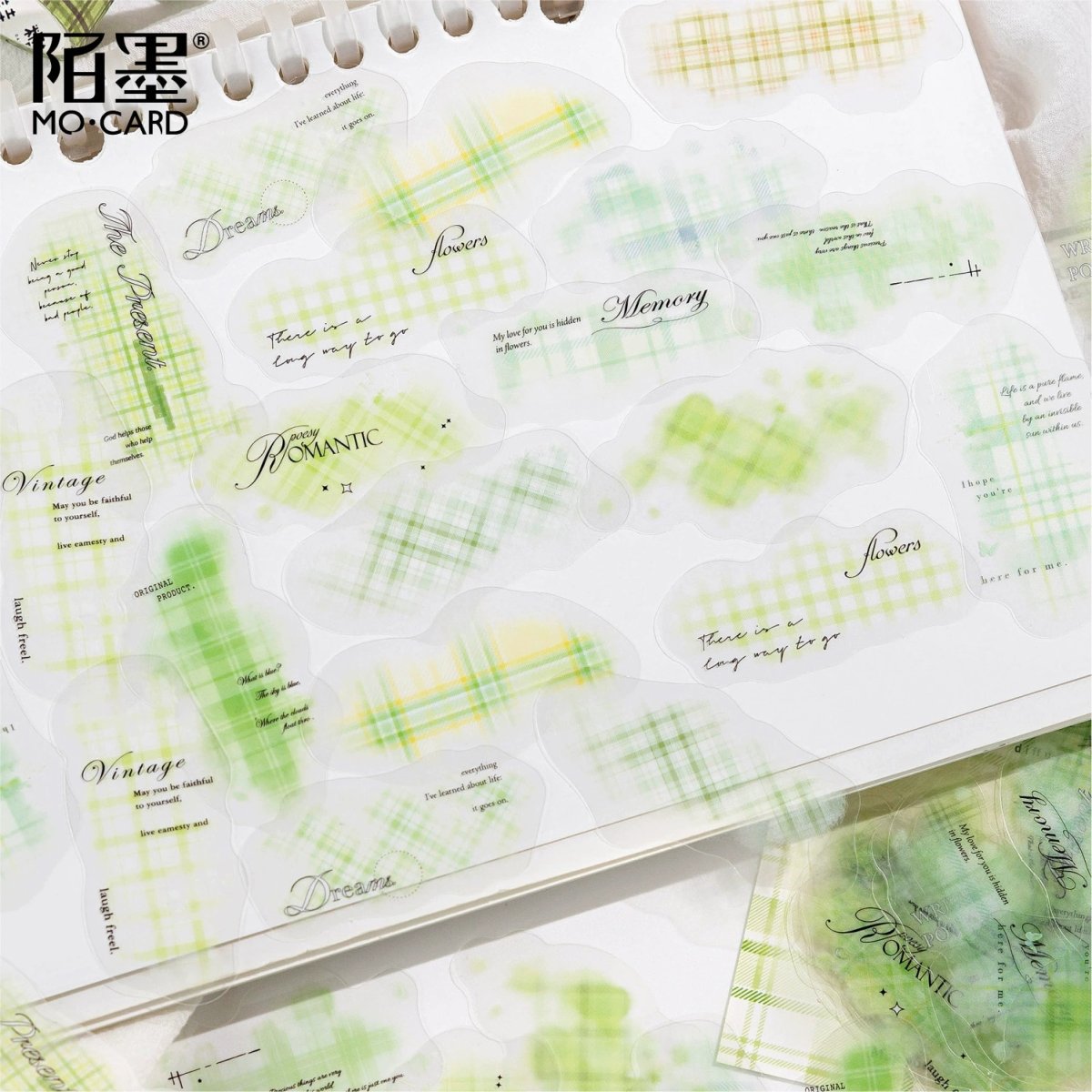 画像4: 【シール】彩色格紋舗系列 (4)