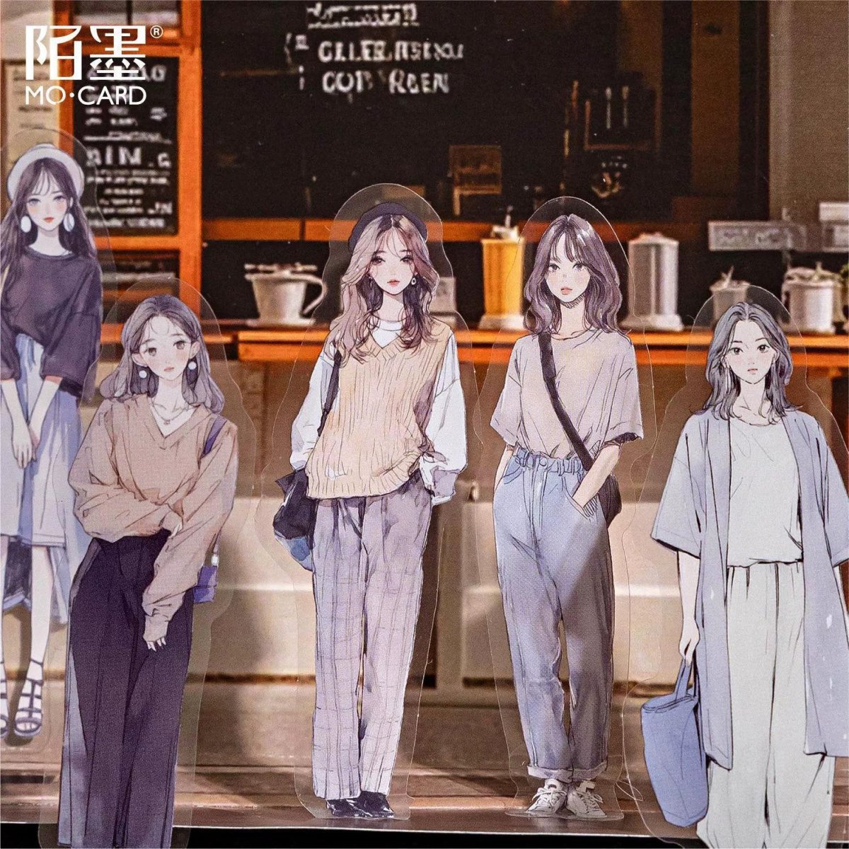 画像5: 【シール】今日穿搭系列 (5)