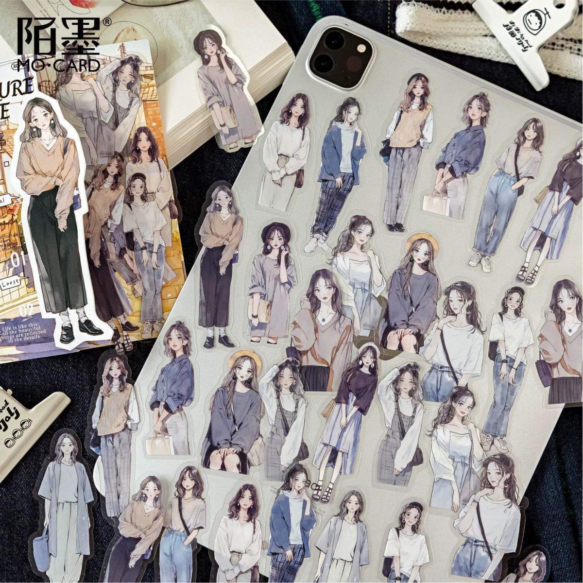 画像6: 【シール】今日穿搭系列 (6)