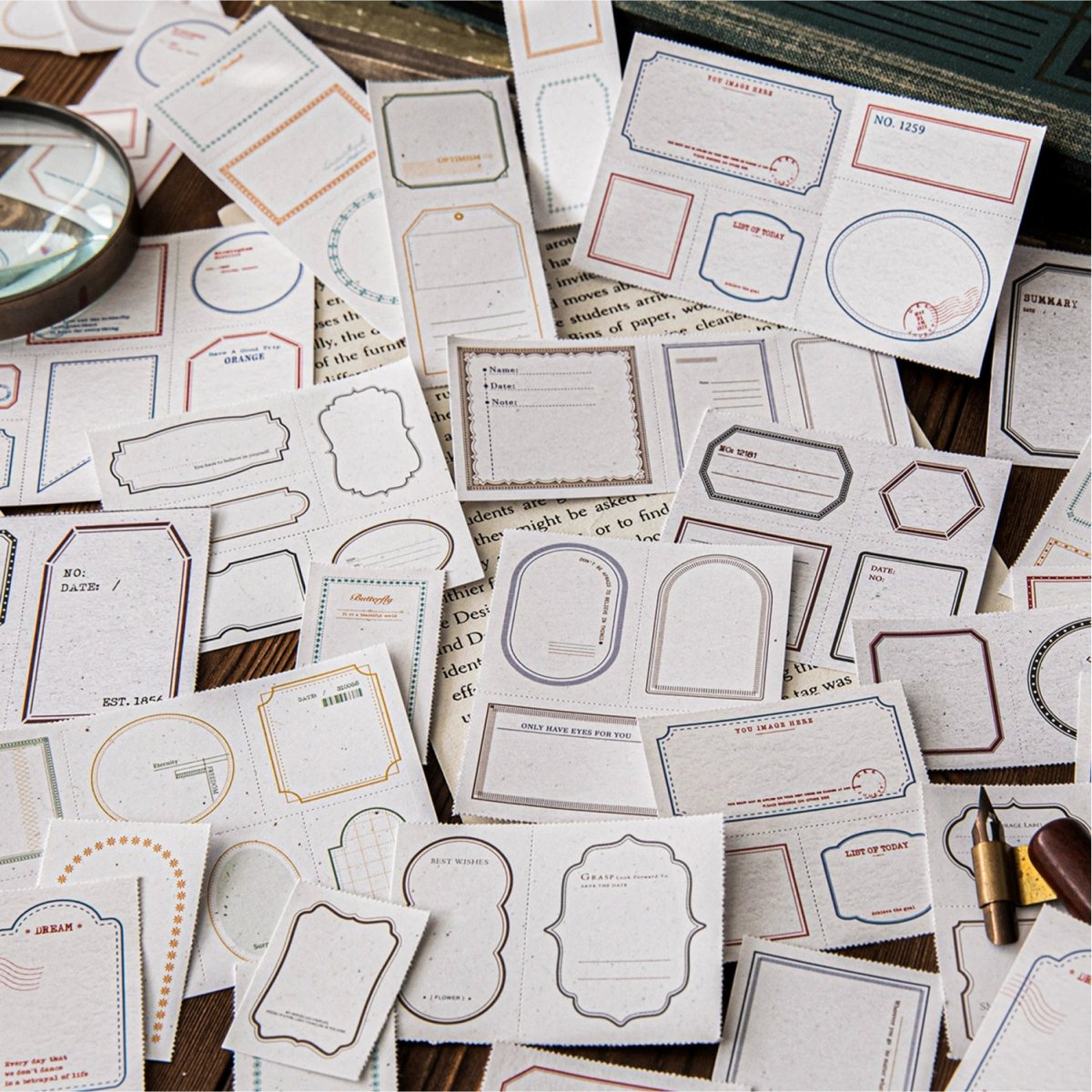 画像2: 【素材紙】時光記録者系列 (2)