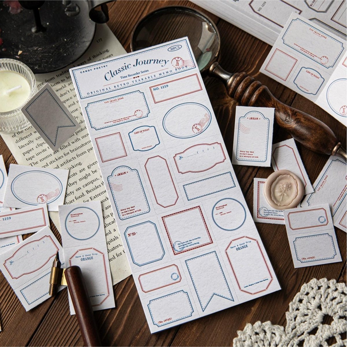 画像4: 【素材紙】時光記録者系列 (4)