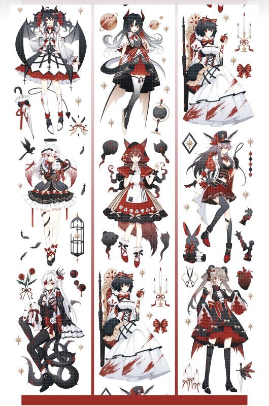 S11＃花烟语(贝壳光)花柒所切り売り海外装飾マステ